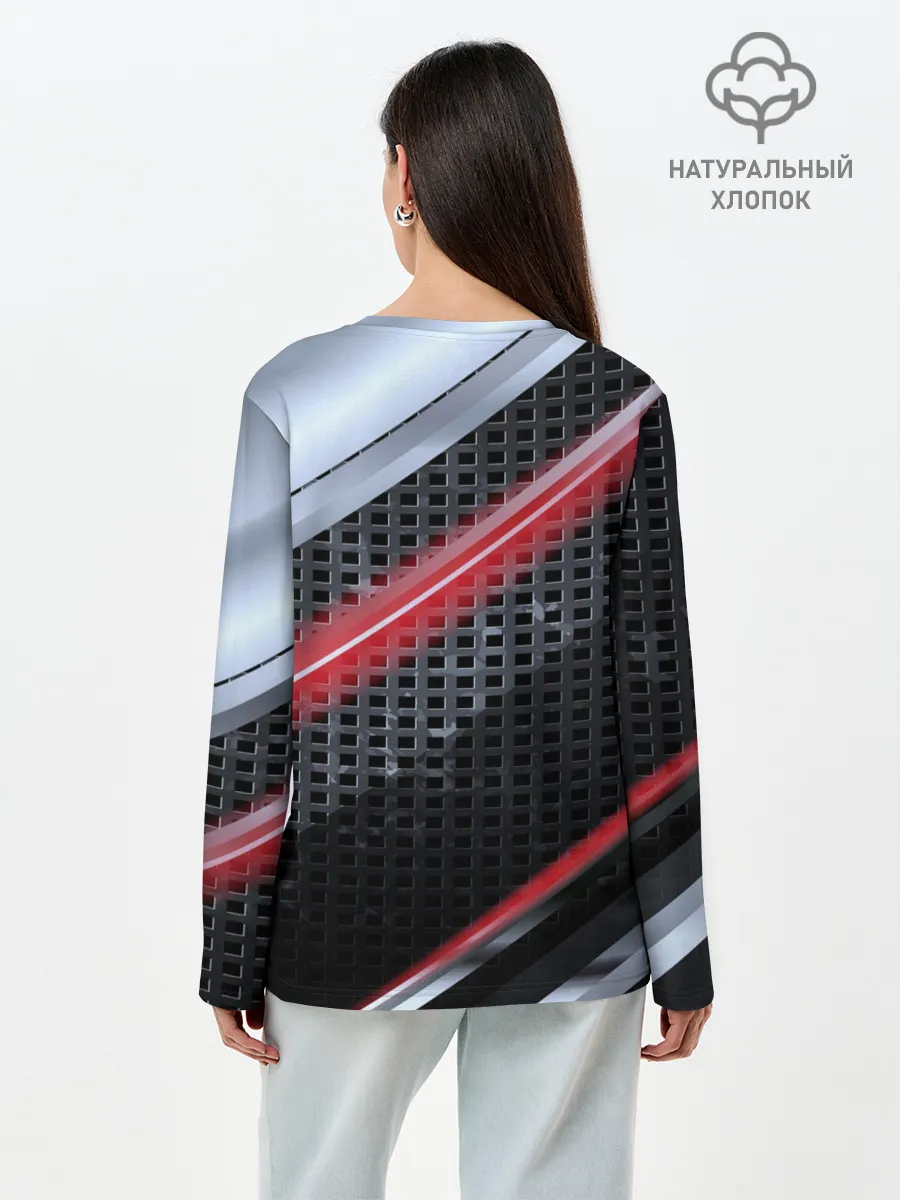 Лонгслив женский. Хлопок / MERCEDES high speed collection