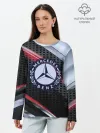 Лонгслив женский. Хлопок / MERCEDES high speed collection