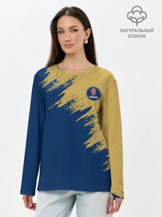 Лонгслив женский. Хлопок / SAAB