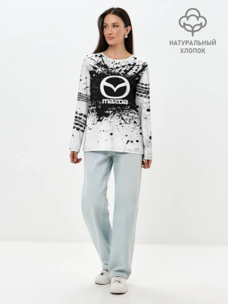 Лонгслив женский. Хлопок / Mazda