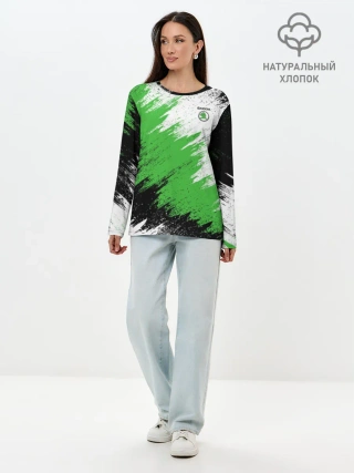 Лонгслив женский. Хлопок / Skoda