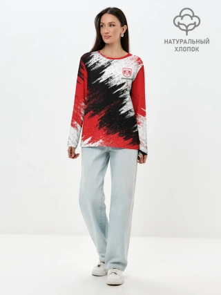 Лонгслив женский. Хлопок / Dodge