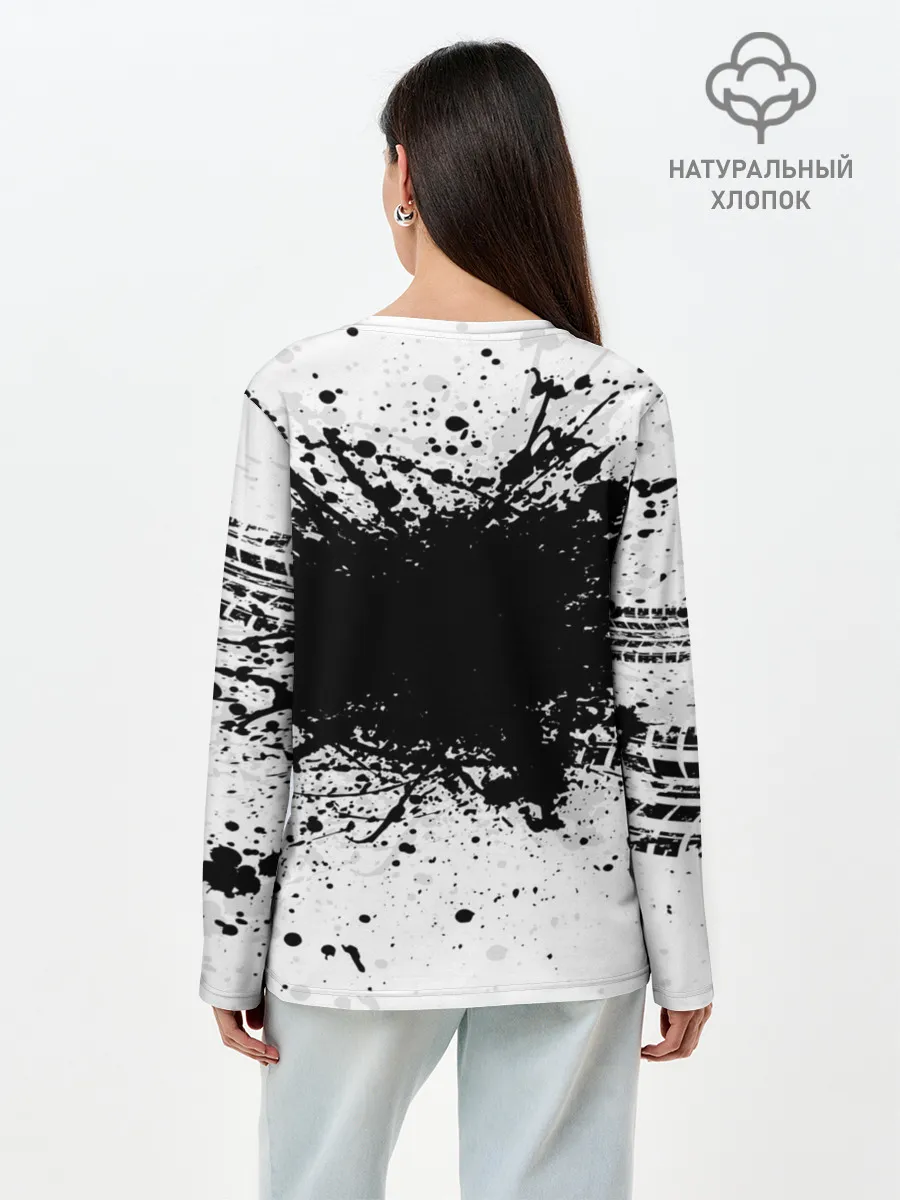 Лонгслив женский. Хлопок / Audi