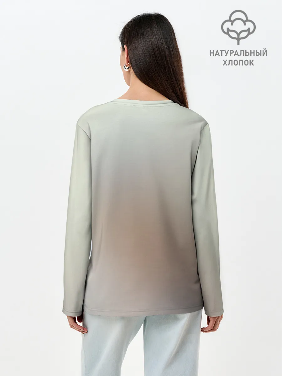 Лонгслив женский. Хлопок / Sakata Gintoki