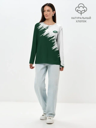 Лонгслив женский. Хлопок / Land Rover