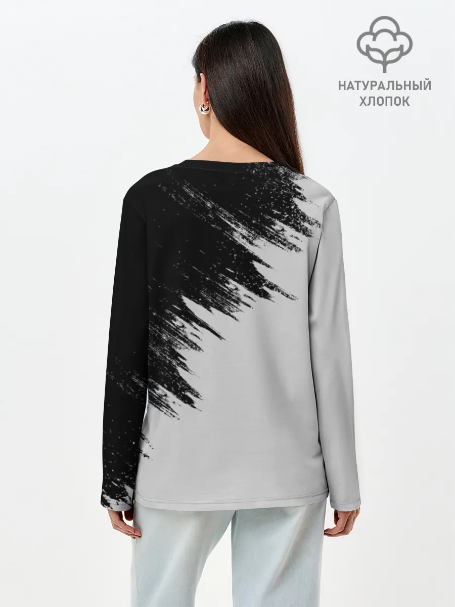 Лонгслив женский. Хлопок / Rolls-Royce