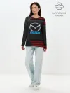Лонгслив женский. Хлопок / Mazda auto sport