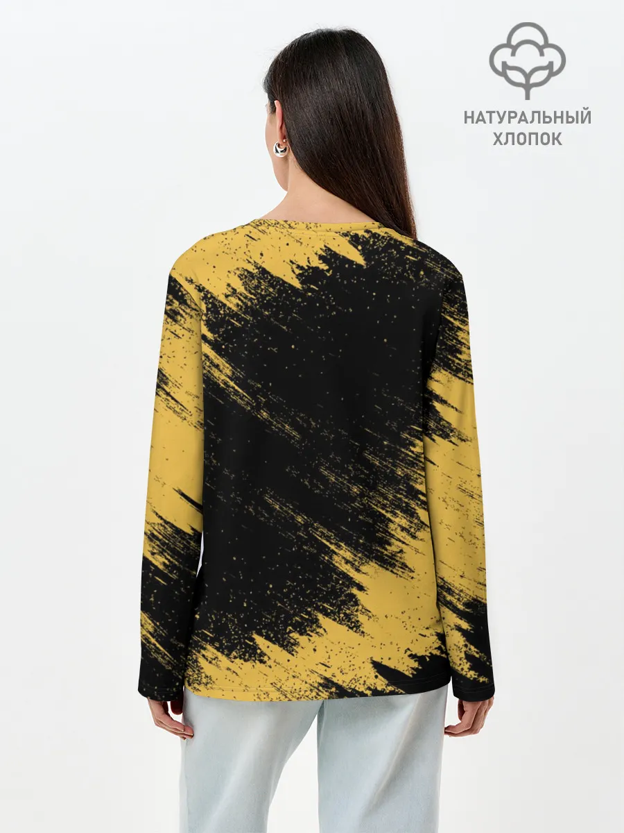 Лонгслив женский. Хлопок / Lamborghini