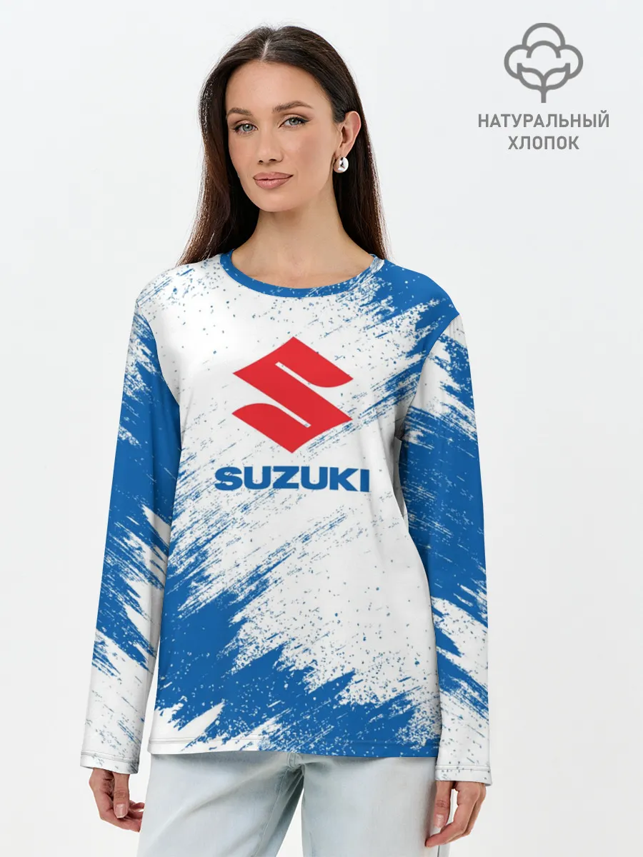 Лонгслив женский. Хлопок / Suzuki