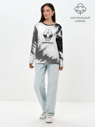 Лонгслив женский. Хлопок / Renault