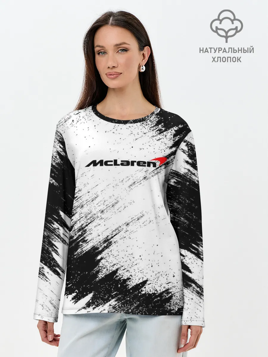 Лонгслив женский. Хлопок / McLaren