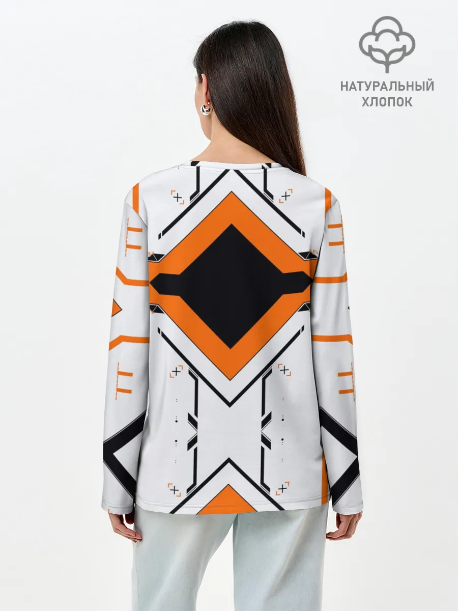 Лонгслив женский. Хлопок / Asiimov