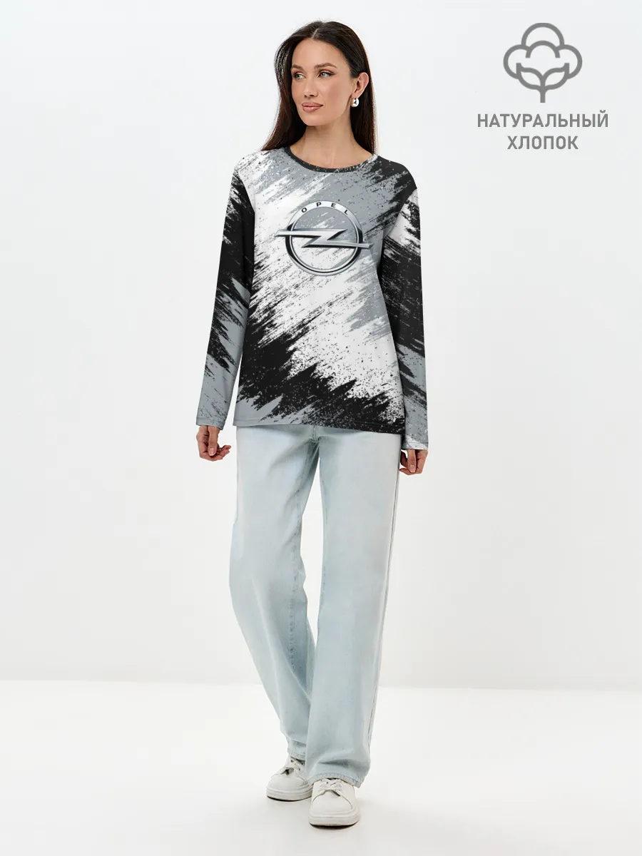 Лонгслив женский. Хлопок / OPEL