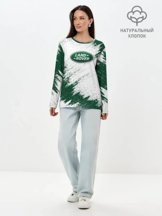 Лонгслив женский. Хлопок / LAND ROVER