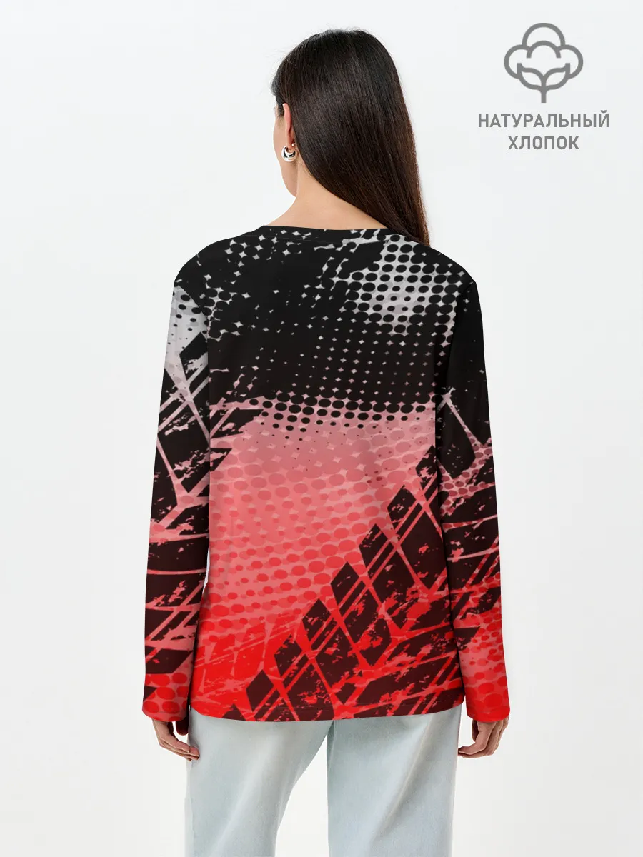 Лонгслив женский. Хлопок / Lexus sport auto motors