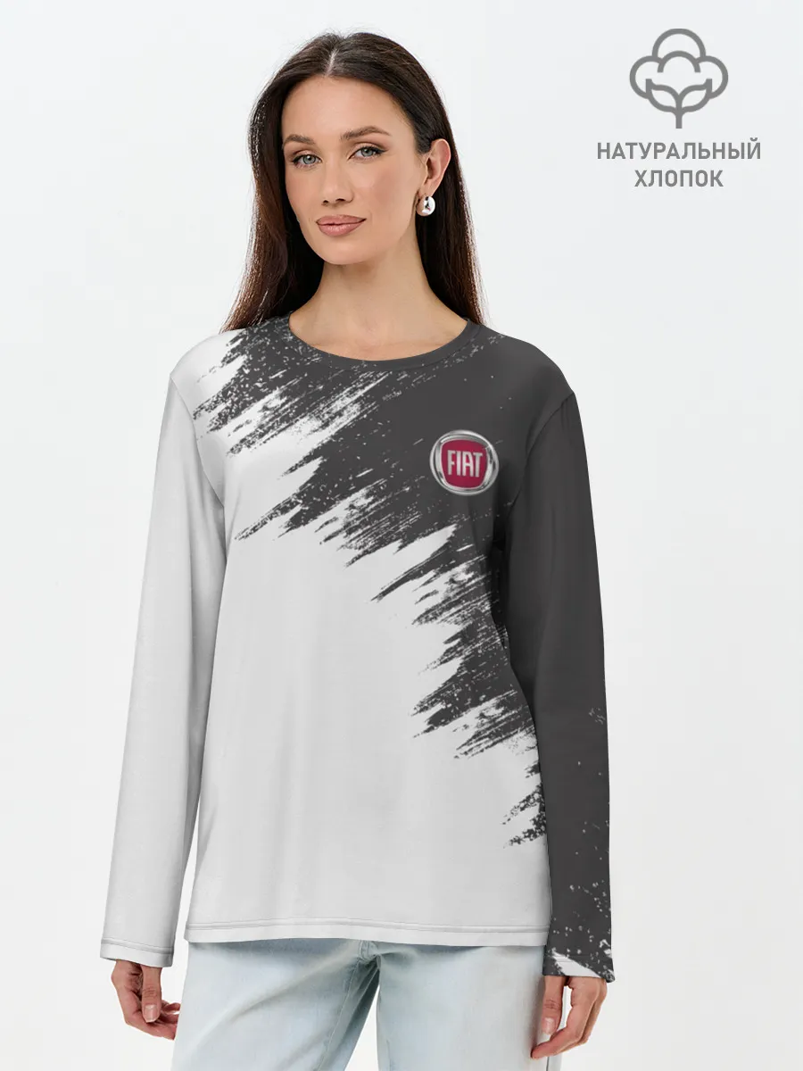 Лонгслив женский. Хлопок / FIAT