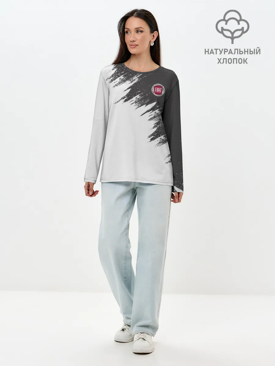 Лонгслив женский. Хлопок / FIAT