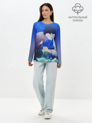 Лонгслив женский. Хлопок / Сёко Нисимия и Шоя Ишида