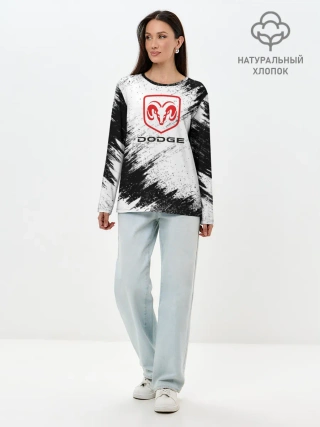 Лонгслив женский. Хлопок / DODGE