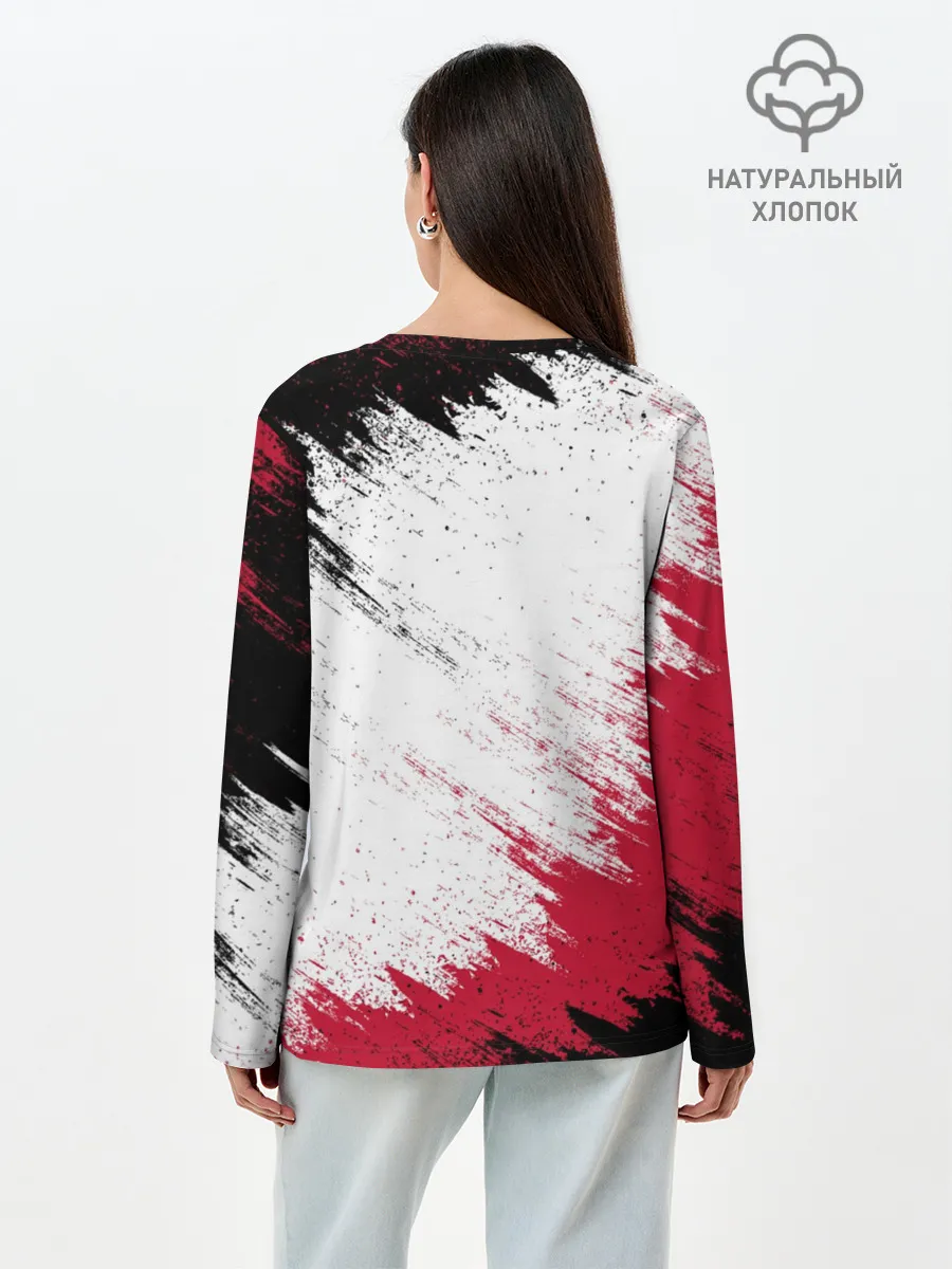 Лонгслив женский. Хлопок / KIA