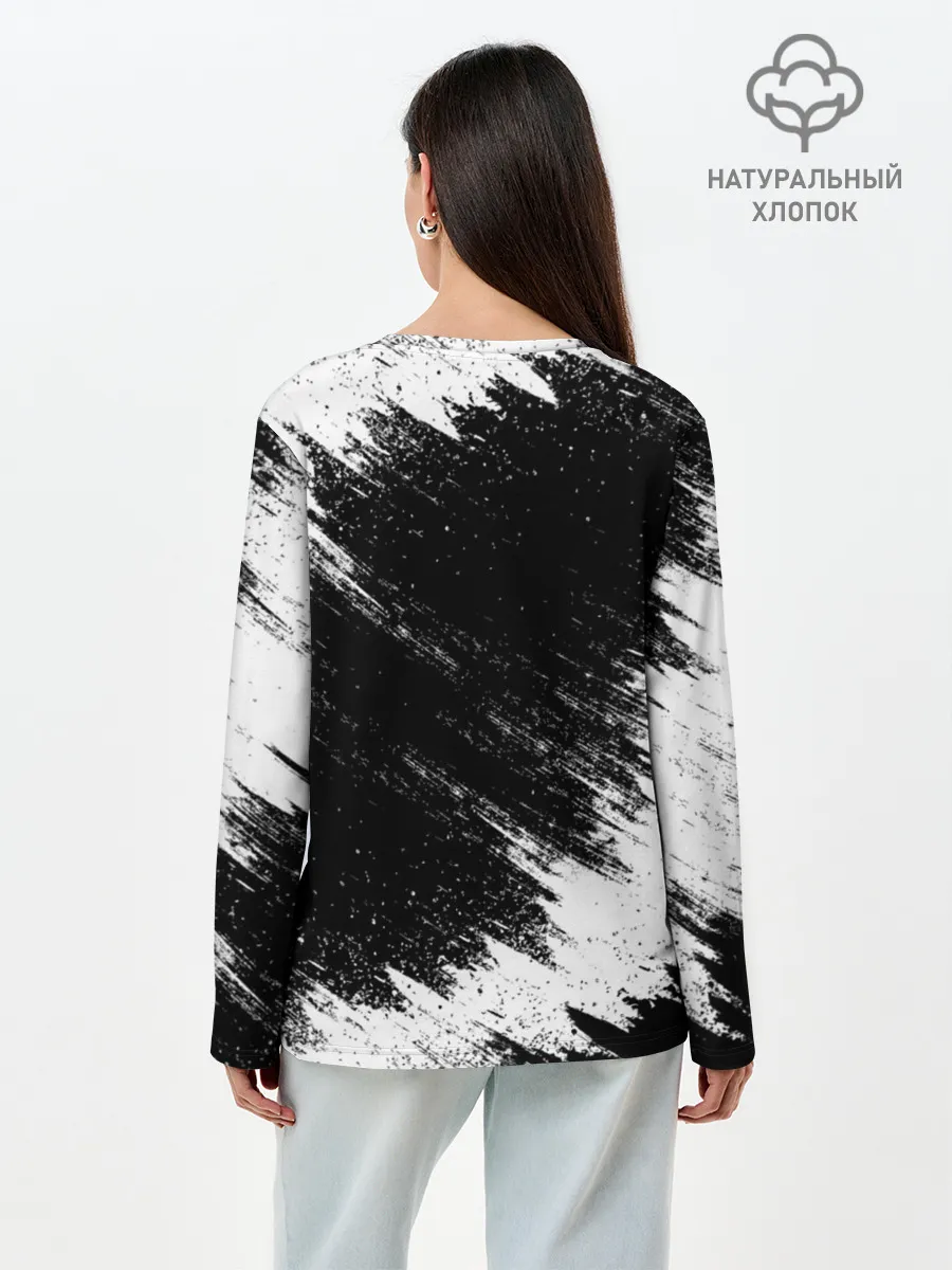 Лонгслив женский. Хлопок / HYUNDAI