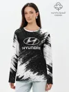 Лонгслив женский. Хлопок / HYUNDAI