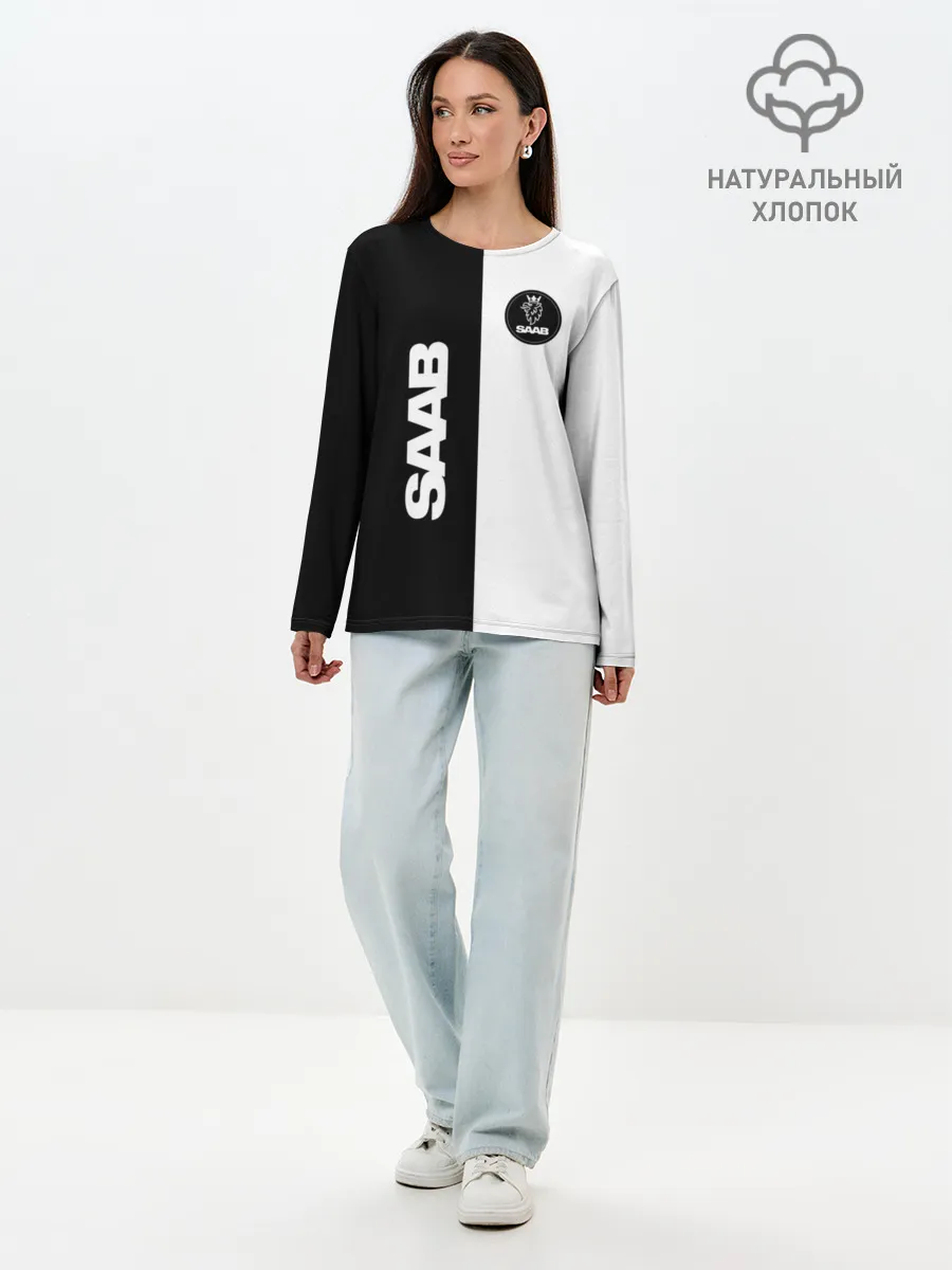 Лонгслив женский. Хлопок / Saab