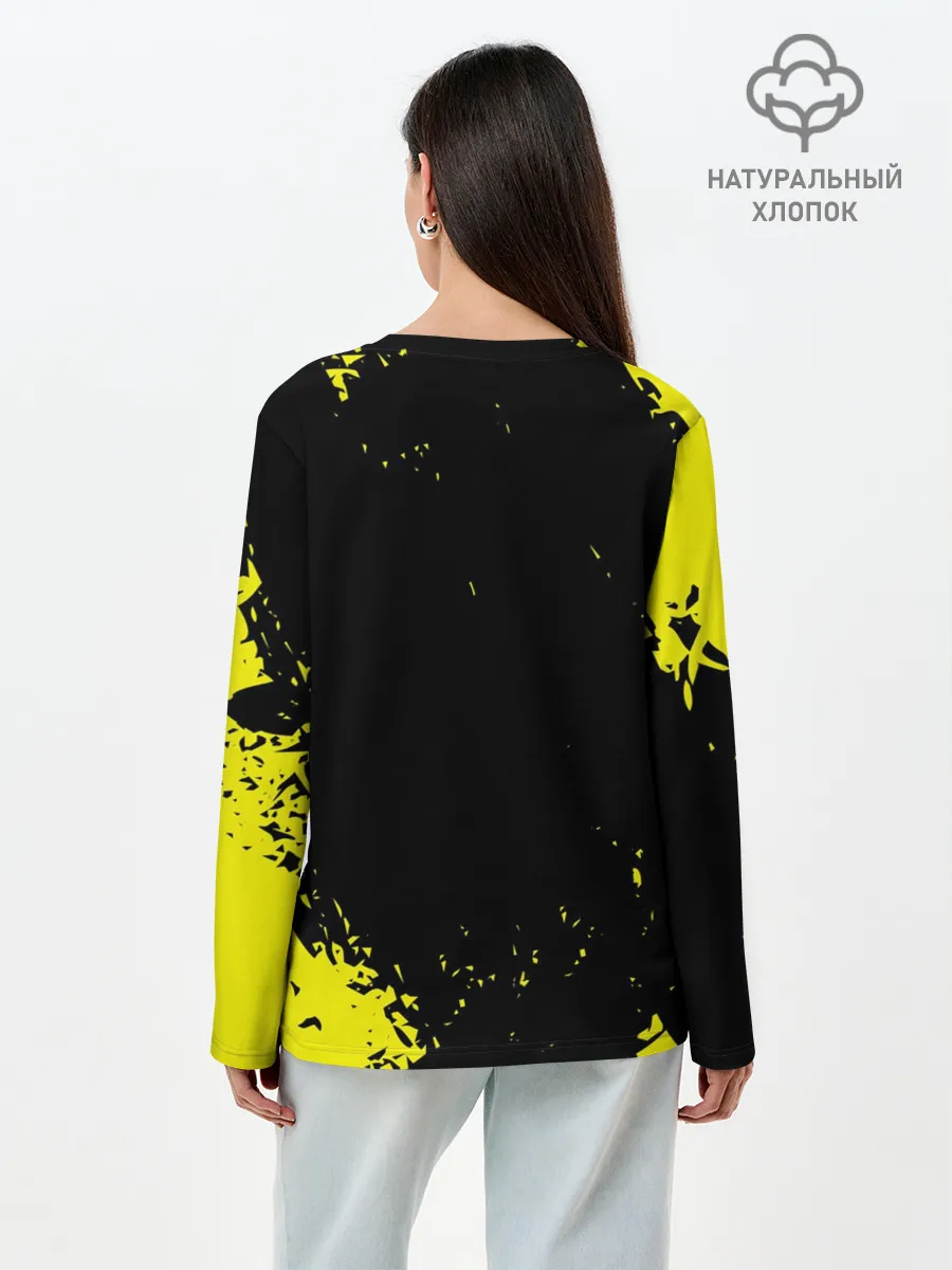 Лонгслив женский. Хлопок / BORUSSIA SPORT