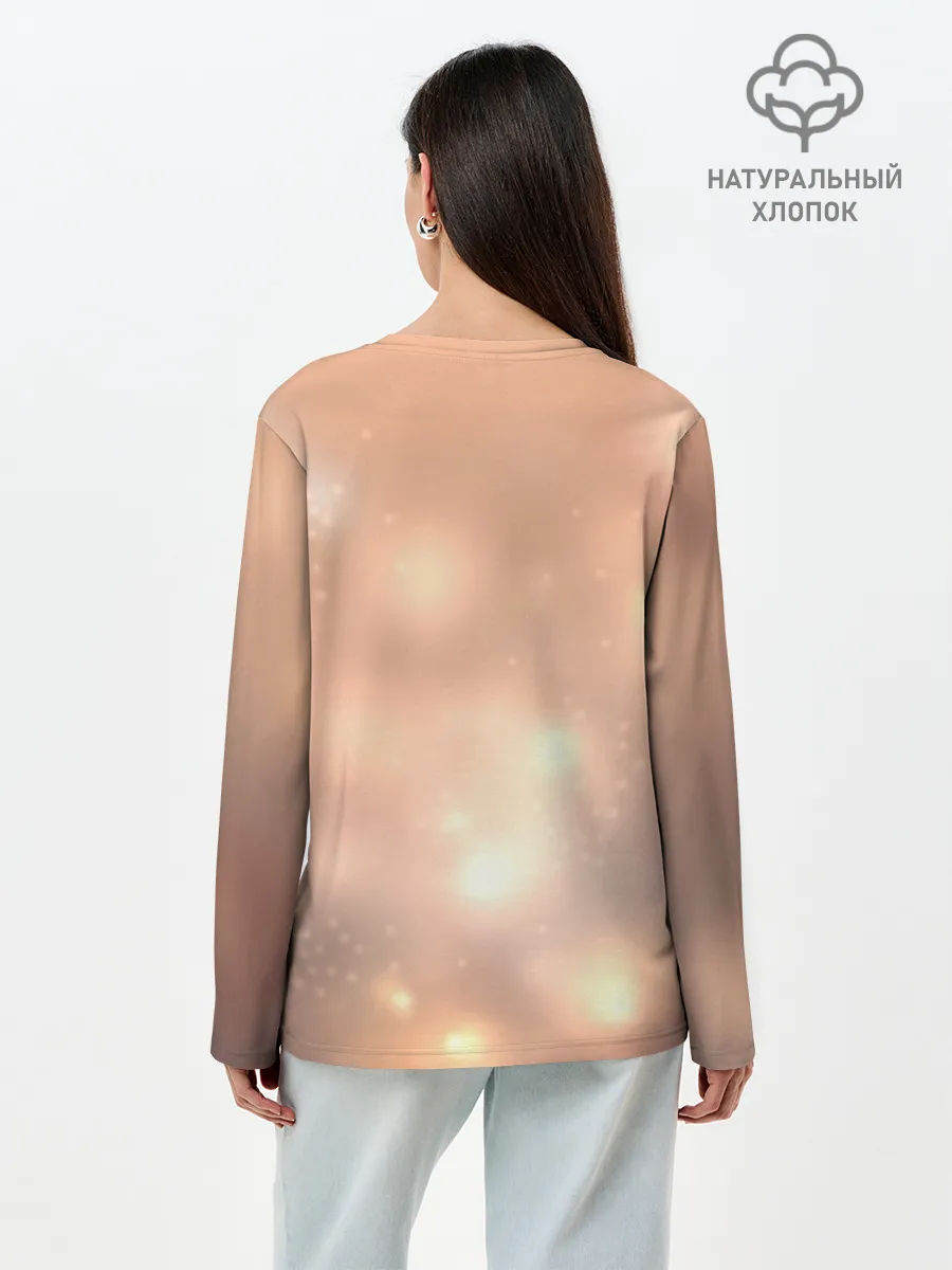 Лонгслив женский. Хлопок / NBA Stars