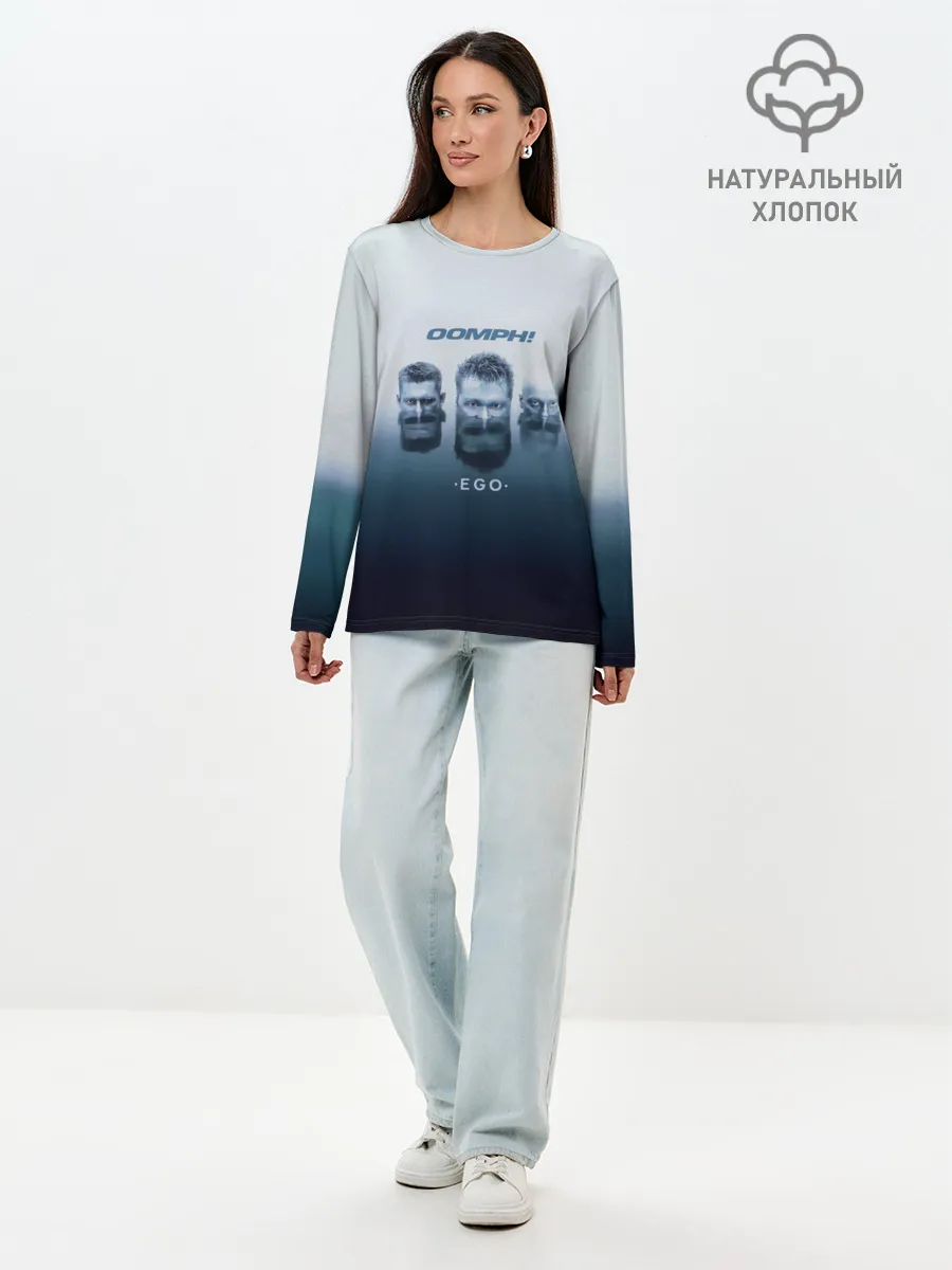 Лонгслив женский. Хлопок / OOMPH!