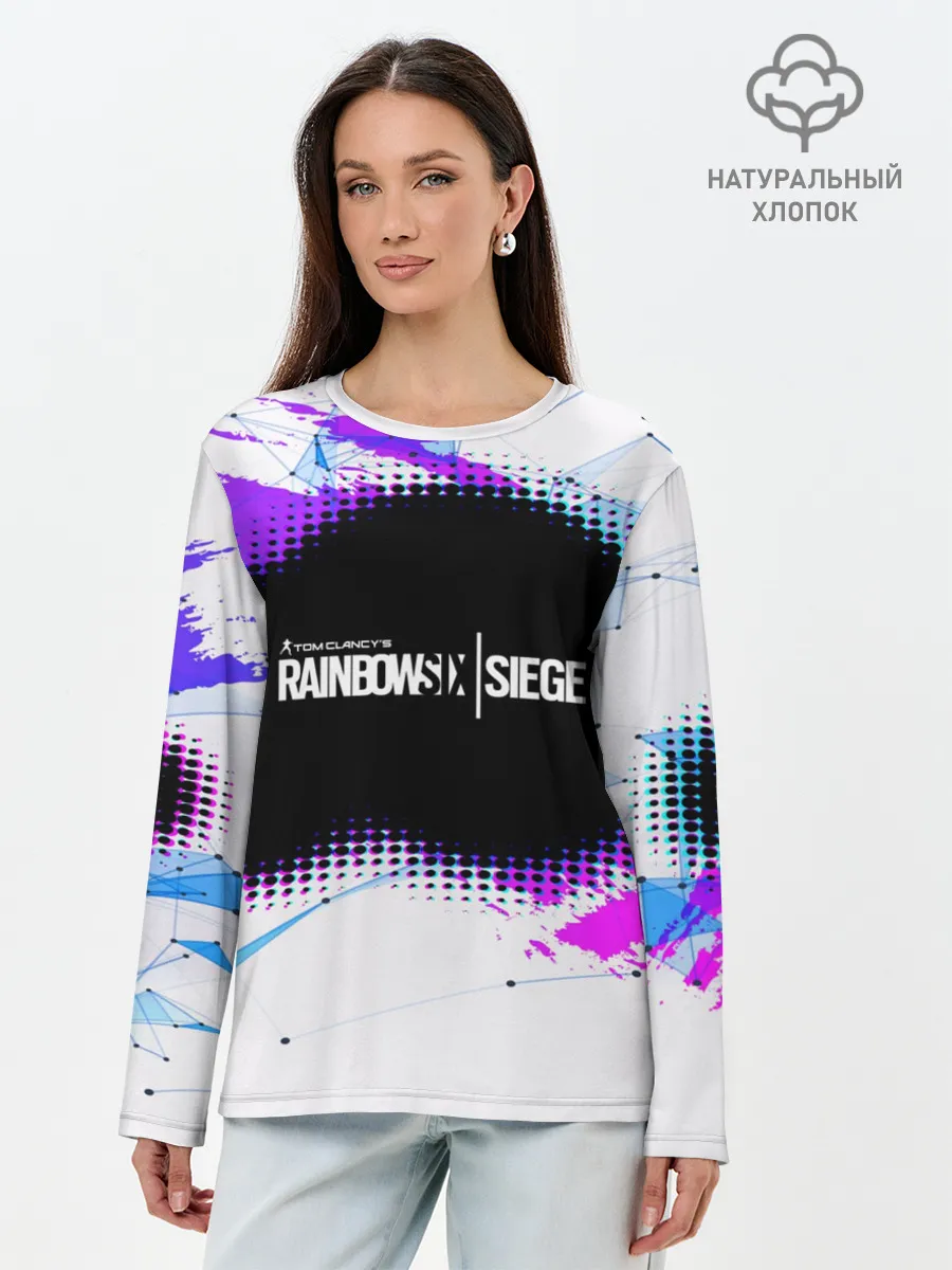 Лонгслив женский. Хлопок / Rainbow Six Siege