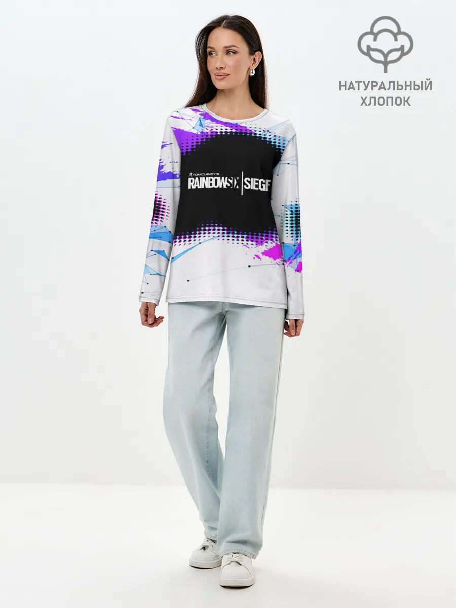 Лонгслив женский. Хлопок / Rainbow Six Siege