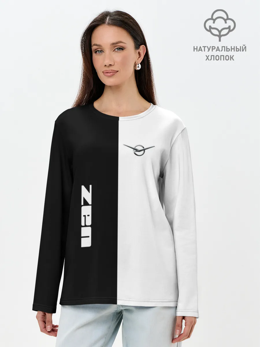 Лонгслив женский. Хлопок / UAZ