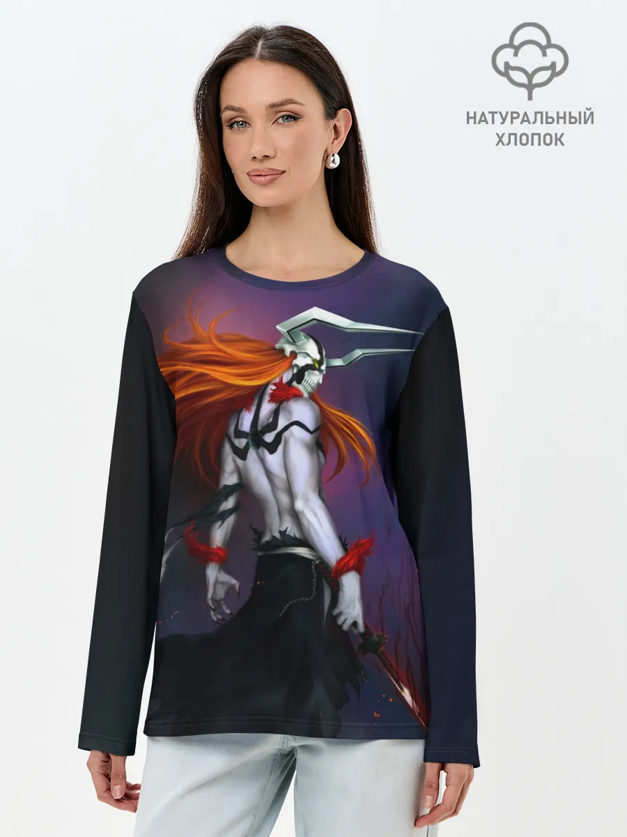 Лонгслив женский. Хлопок / Kurosaki