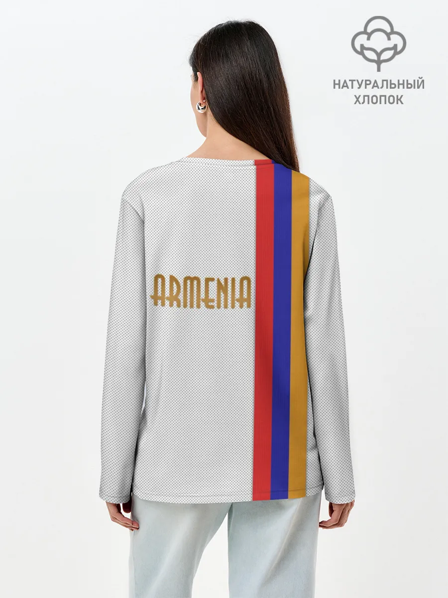 Лонгслив женский. Хлопок / Armenia 2