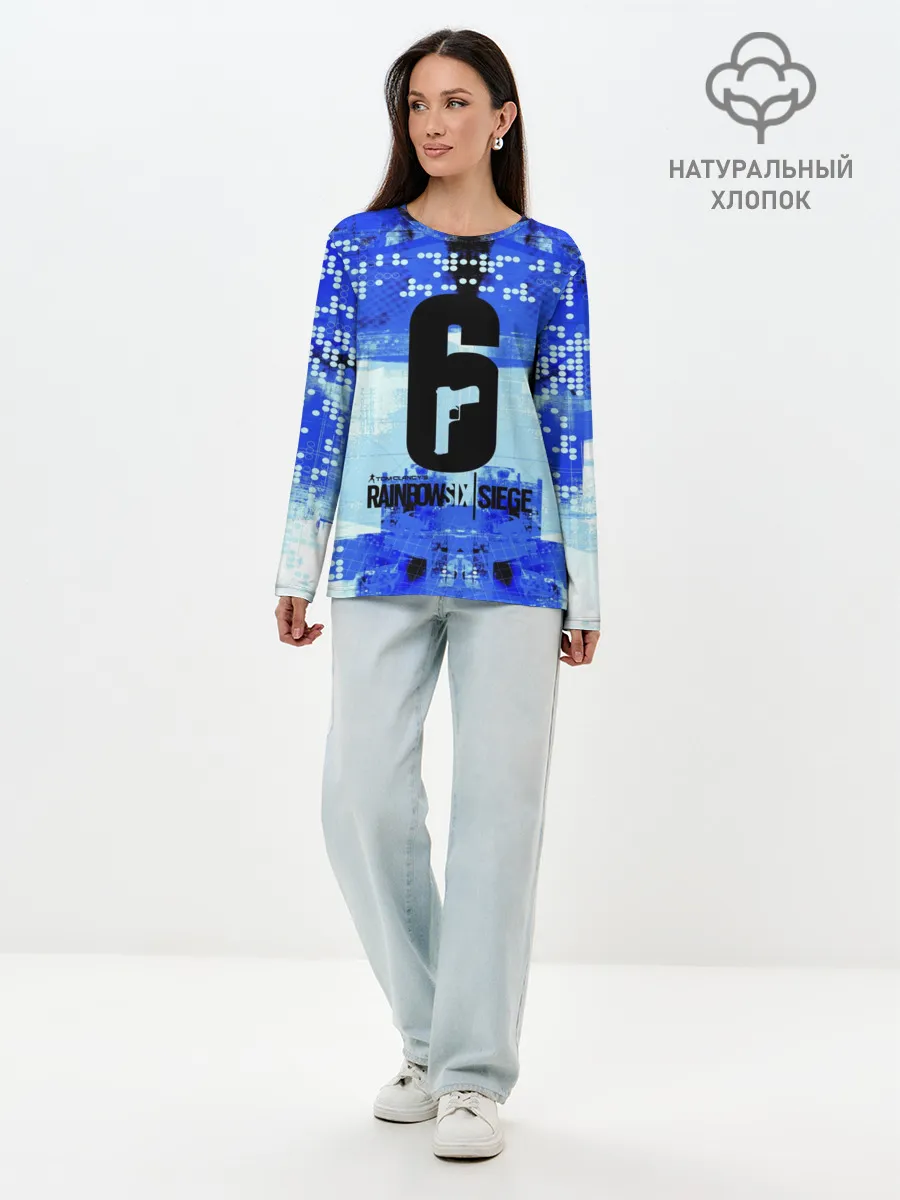 Лонгслив женский. Хлопок / Rainbow Six Siege