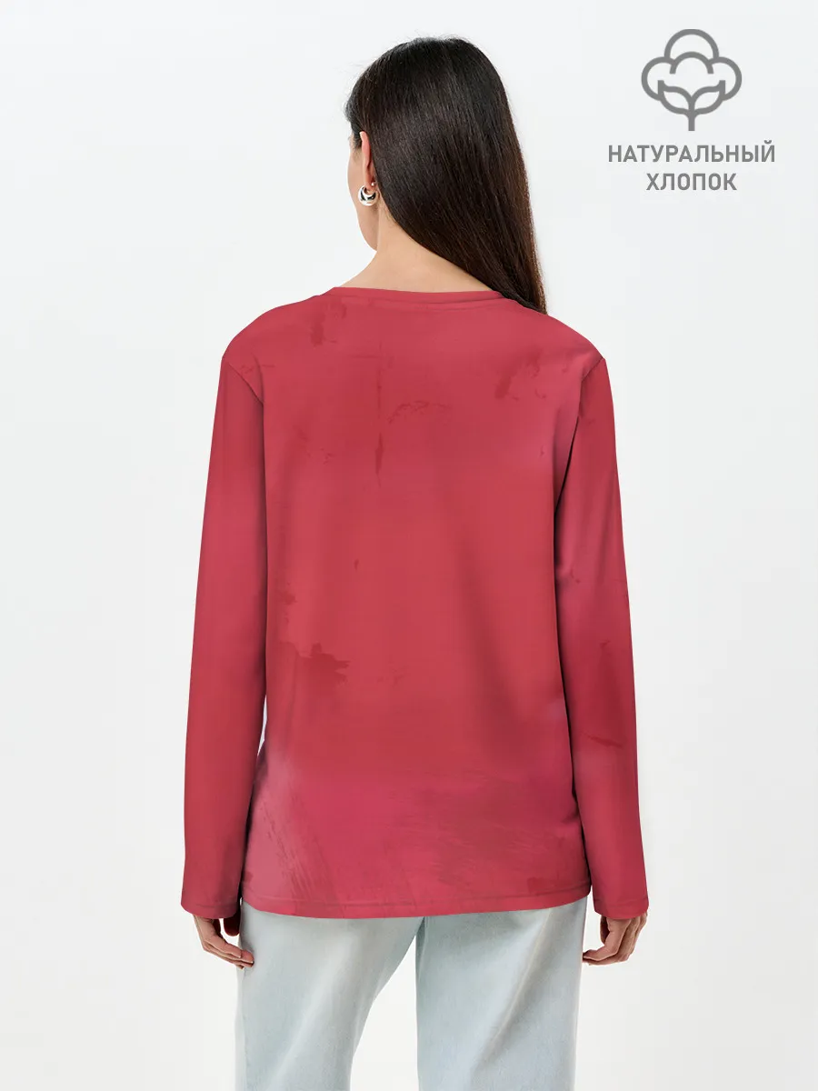 Лонгслив женский. Хлопок / Агата Кристи