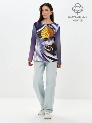 Лонгслив женский. Хлопок / Re:Creators