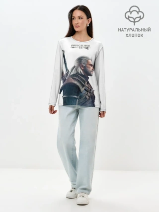 Лонгслив женский. Хлопок / Soulcalibur VI