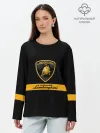Лонгслив женский. Хлопок / Lamborghini Automobili S.p.A.