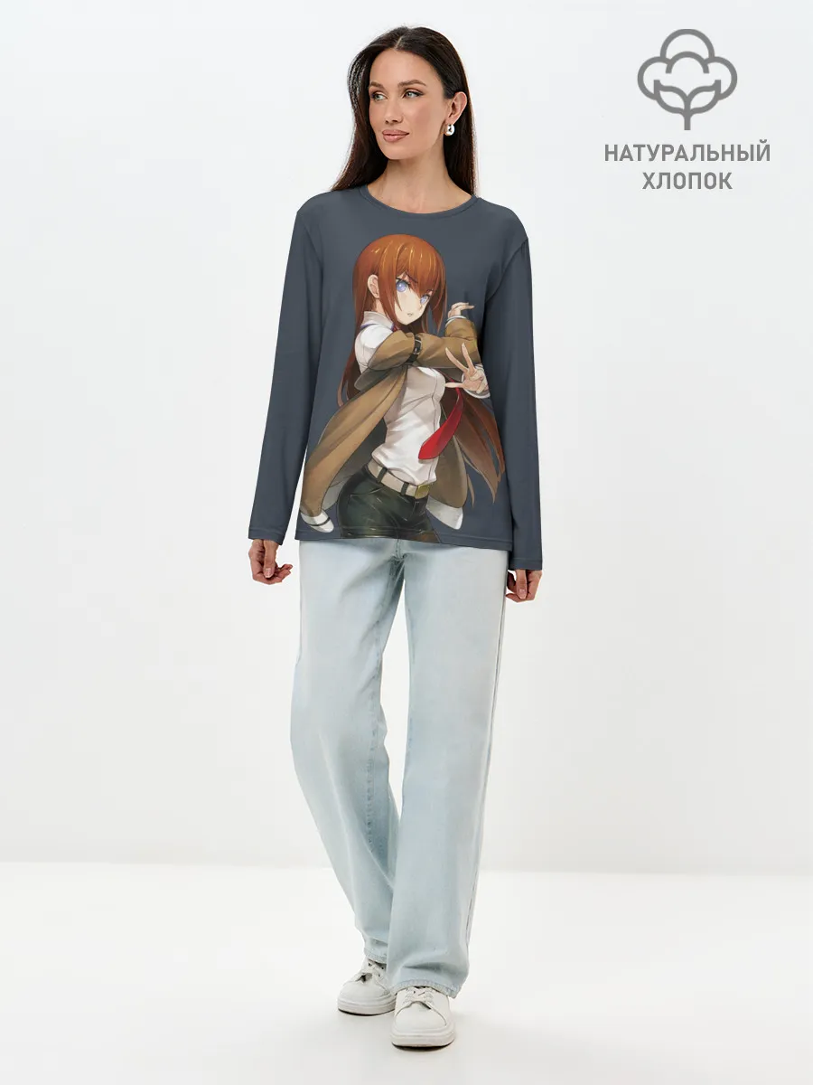 Лонгслив женский. Хлопок / Kurusi makise Steins