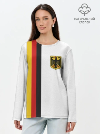 Лонгслив женский. Хлопок / I Love Germany