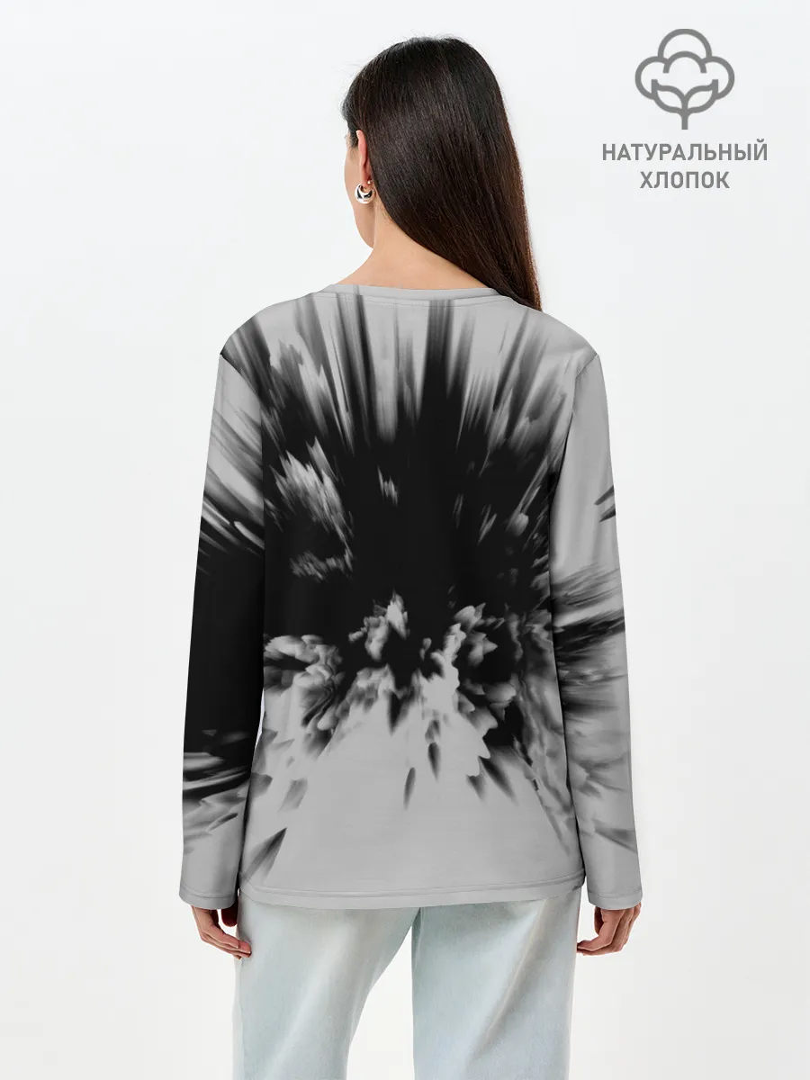 Лонгслив женский. Хлопок / AC/DC