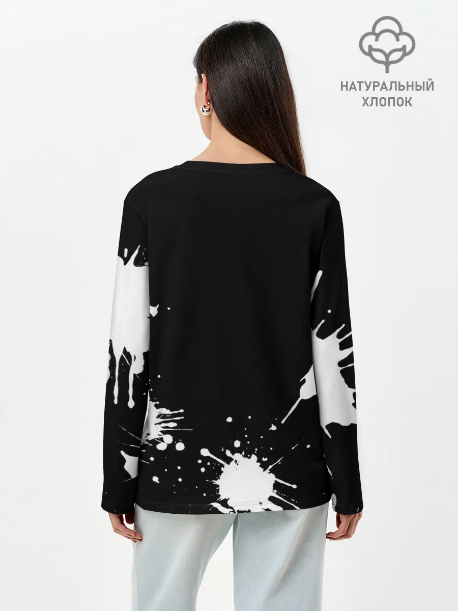 Лонгслив женский. Хлопок / Группа OOMPH!