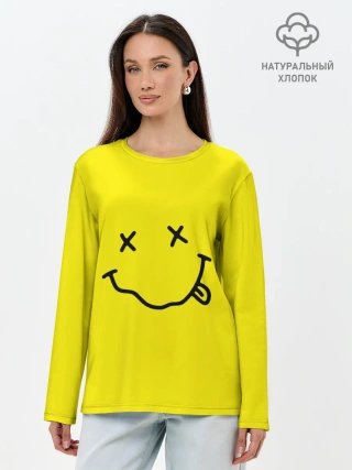 Лонгслив женский. Хлопок / Nirvana