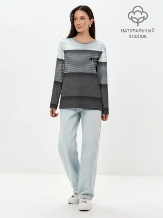 Лонгслив женский. Хлопок / Ford sport