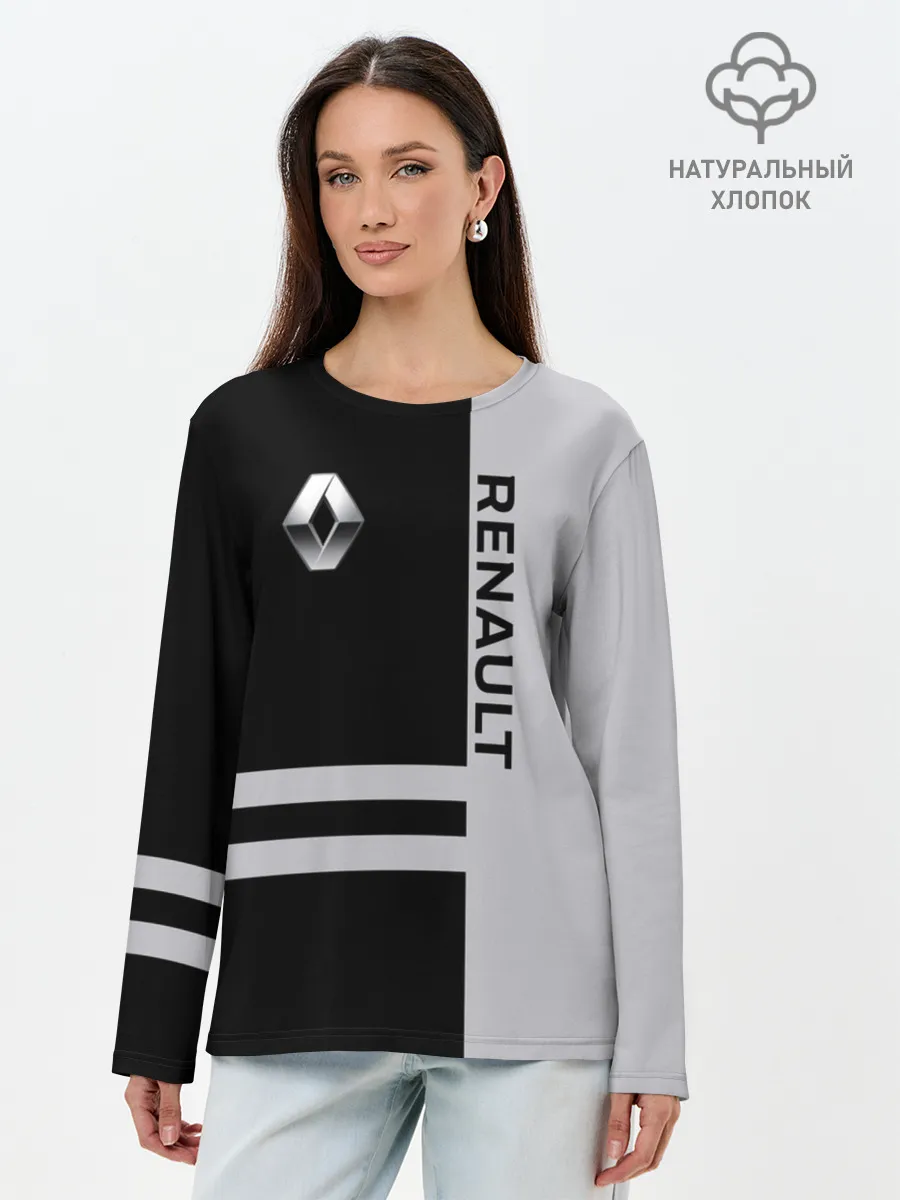 Лонгслив женский. Хлопок / Renault