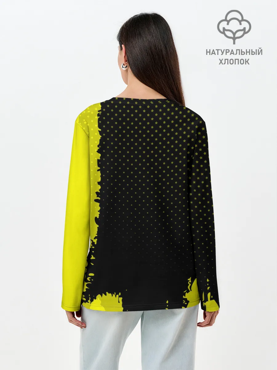 Лонгслив женский. Хлопок / Borussia sport