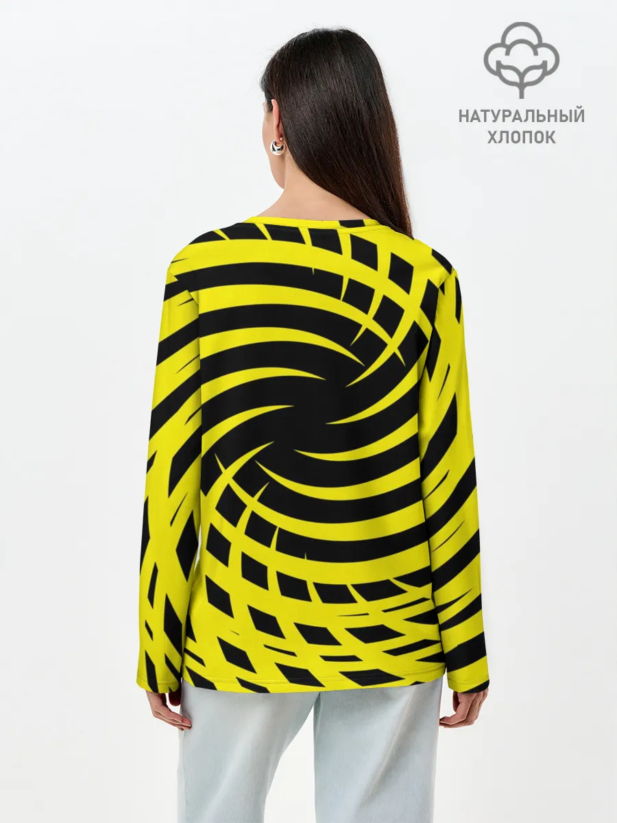 Лонгслив женский. Хлопок / FC Borussia Dortmund