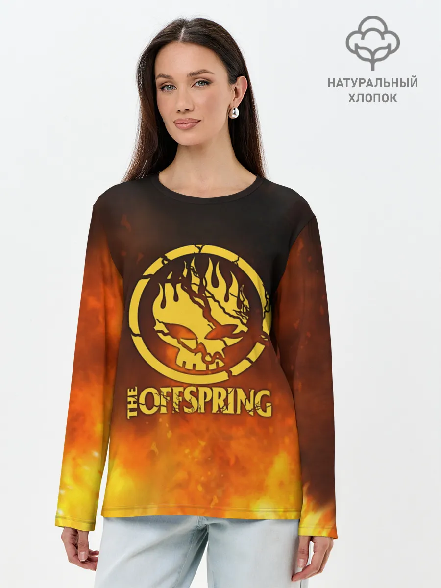 Лонгслив женский. Хлопок / The Offspring